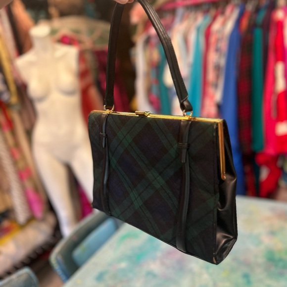 Vintage Tartan Handbag - Picture 3 of 15